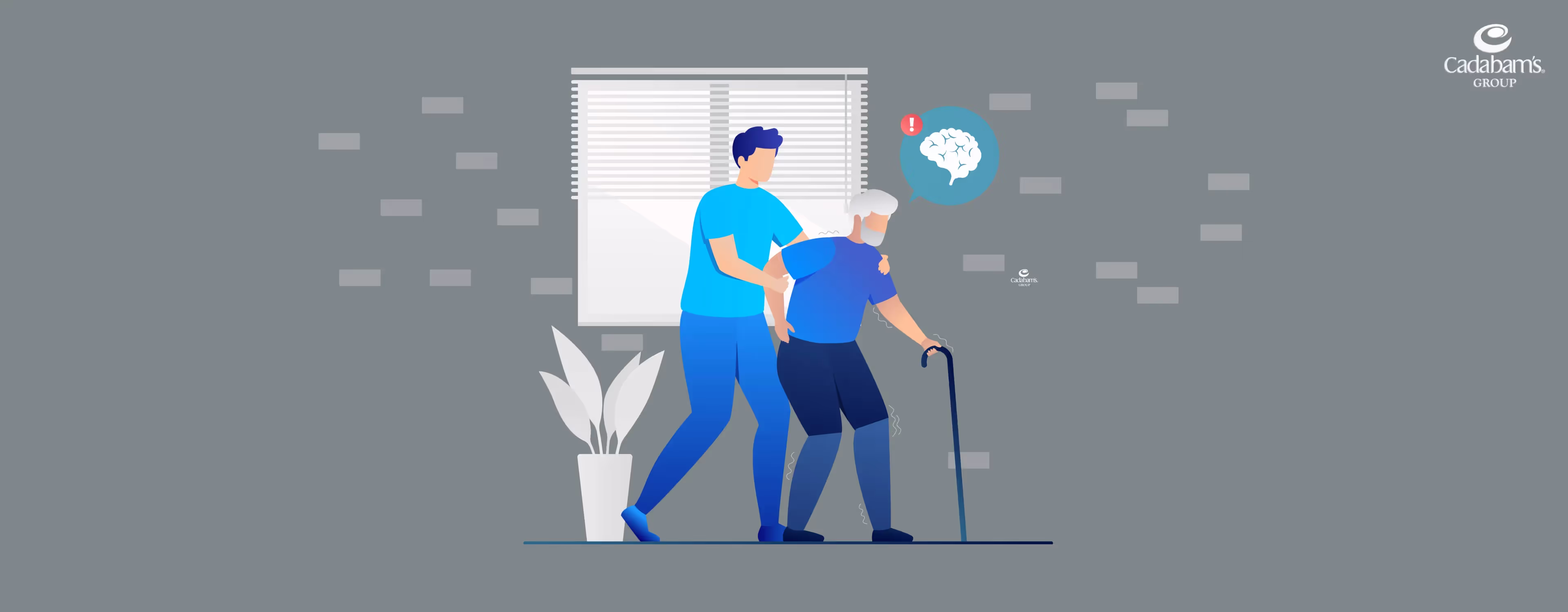 How does a caregiver seek help when dealing with patients with Dementia?