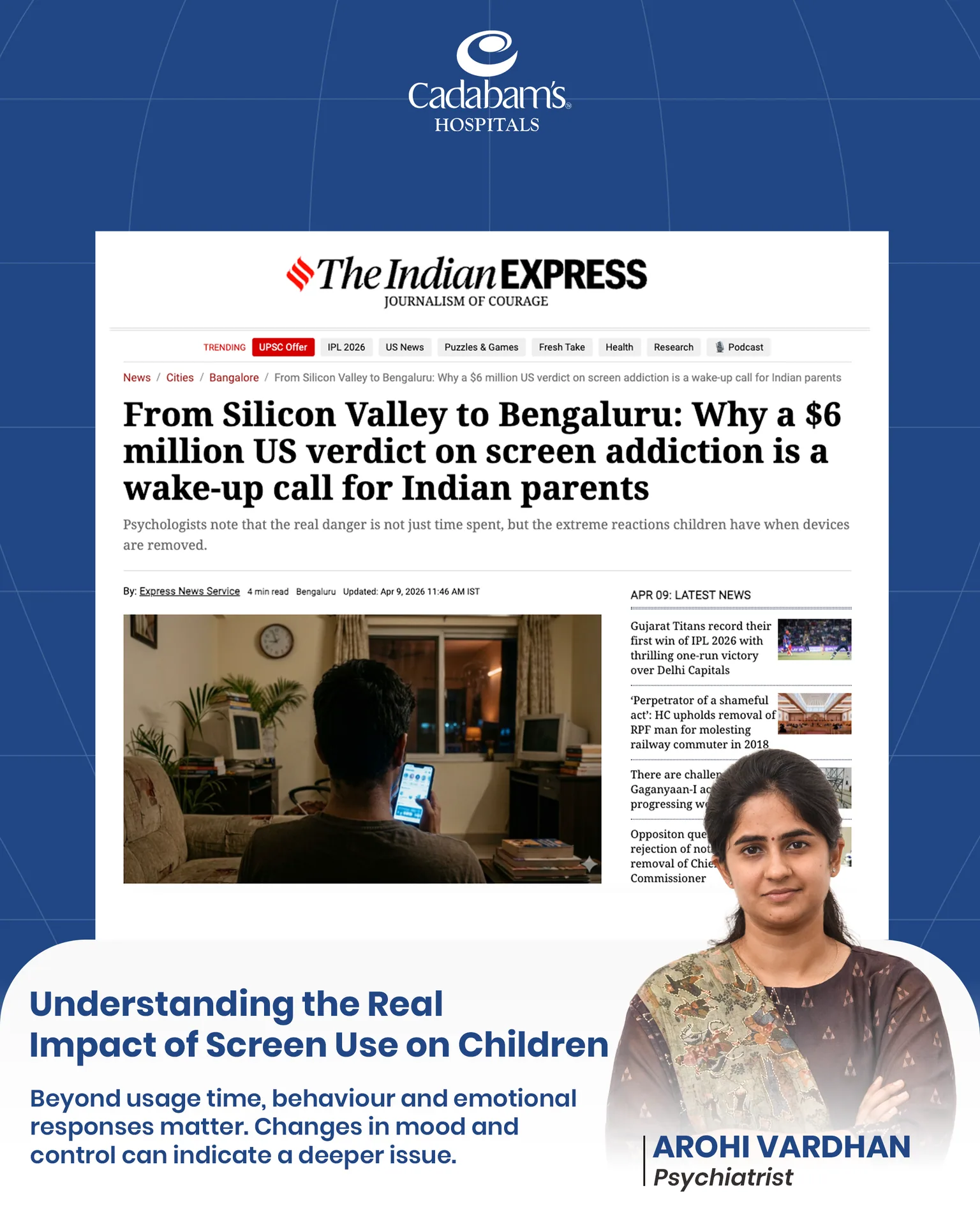 From Silicon Valley to Bengaluru: Why a $6 million US verdict on screen addiction is a wake-up call for Indian parents