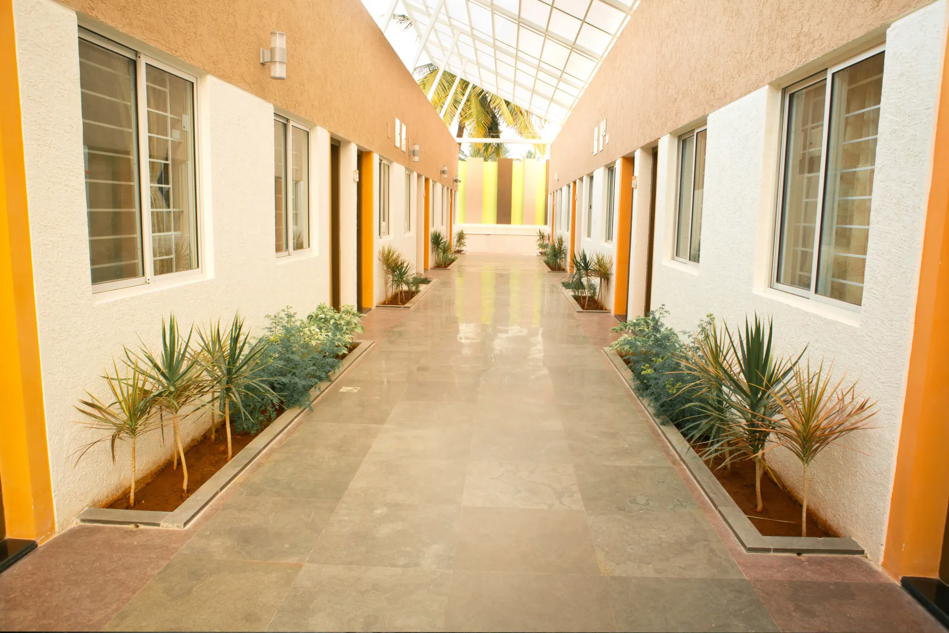 Hallway at Cadabams Anunitha