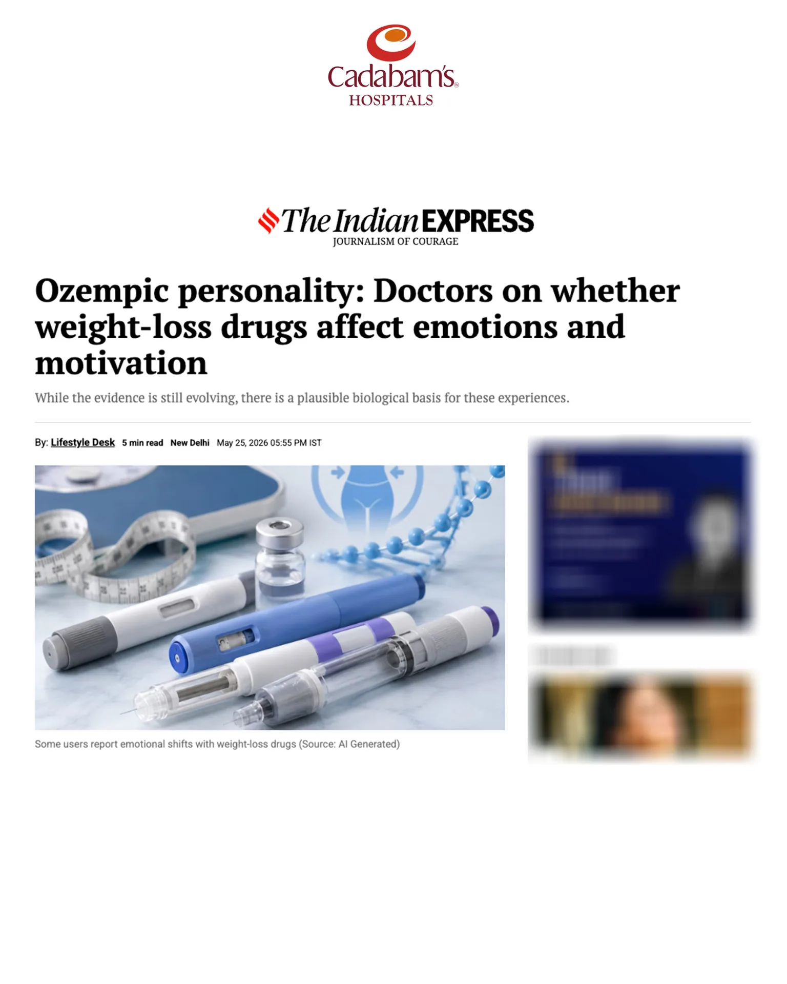 Ozempic Personality: How Weight Loss Drugs May Affect Your Emotions and Identity