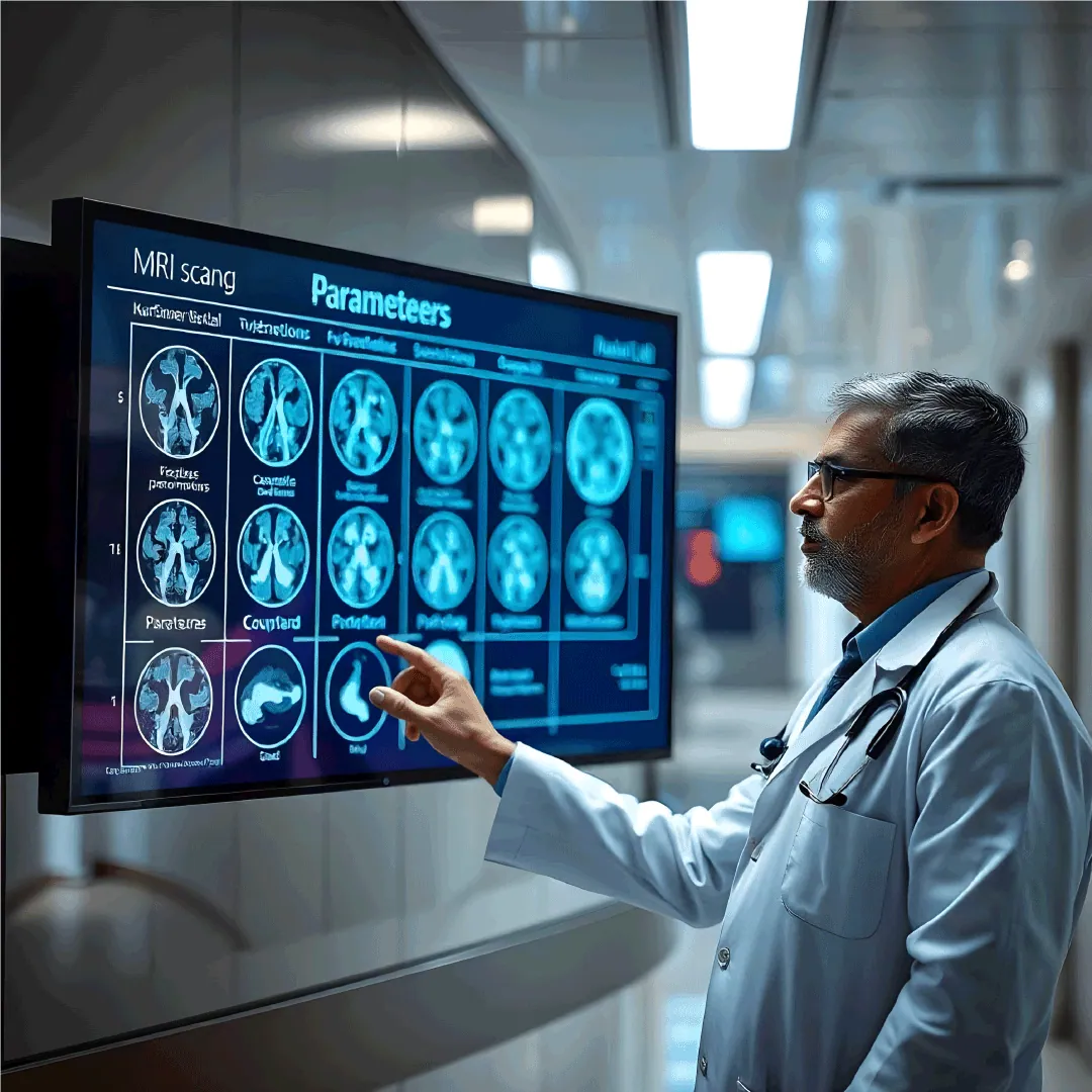 List of Parameters Considered During the MRI Scan