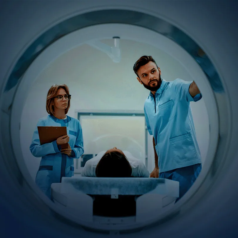 Preparing for MRI Scan